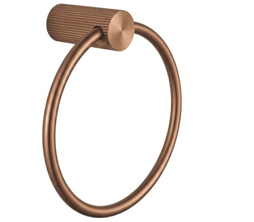 WIESZAK NA RĘCZNIK 64106 SOLO BRUSH COPPER REA-84209