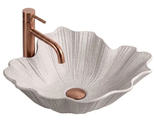 UMYWALKA FLOWER BEIGE - NABLATOWA REA-U7888