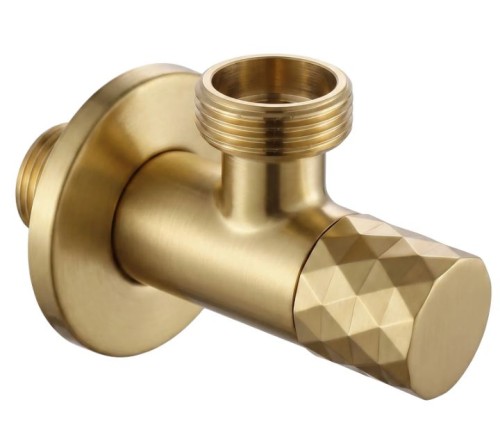 ZAWÓR KĄTOWY DIAMOND 03- 3 4 BRUSH GOLD REA-03618