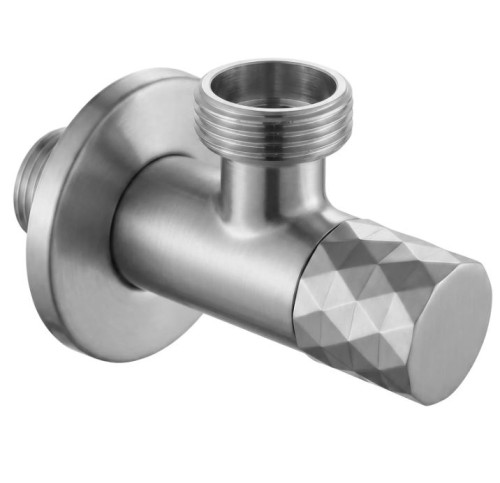 ZAWÓR KĄTOWY DIAMOND 03- 3 4 BRUSH NICKEL REA-03621