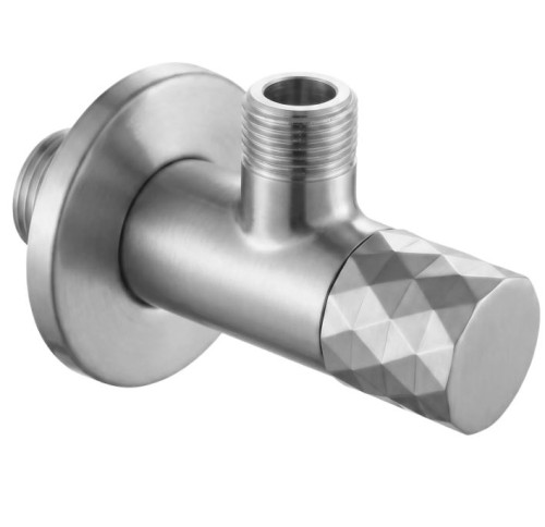 ZAWÓR KĄTOWY DIAMOND 03- 3 8 BRUSH NICKEL REA-03627