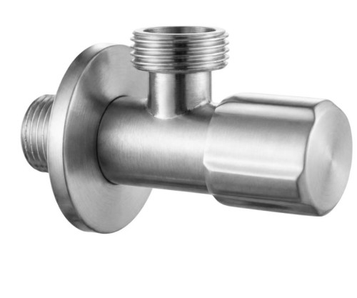 ZAWÓR KĄTOWY 02- 3 4 BRUSH NICKEL REA-03611