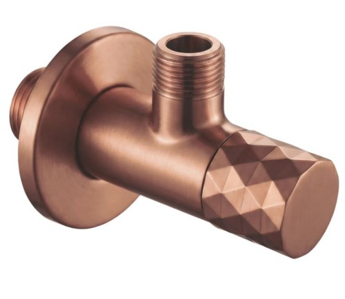 ZAWÓR KĄTOWY DIAMOND 03- 3 8 BRUSH COPPER REA-03625