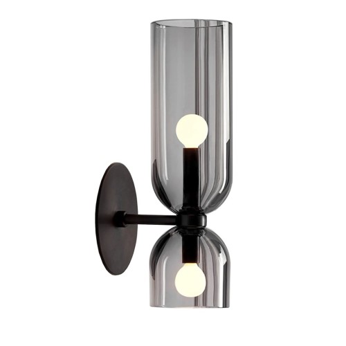 LAMPA APP1208-2W BLACK OSW-09046
