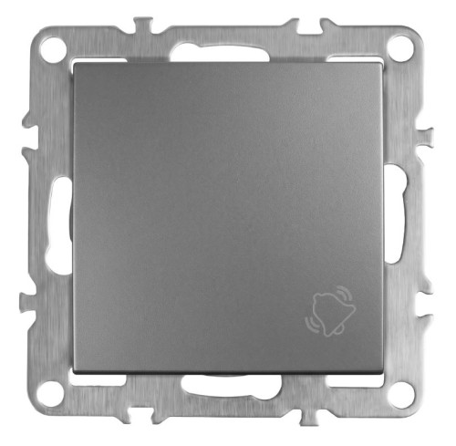 PRZYCISK DZWONEK OSTE JNH008-W GREY OSW-55029