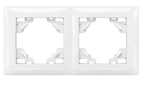 RAMKA PODWÓJNA OSTE JNH014-2F WHITE OSW-55055