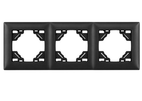 RAMKA POTRÓJNA OSTE JNH015-3F BLACK OSW-55057