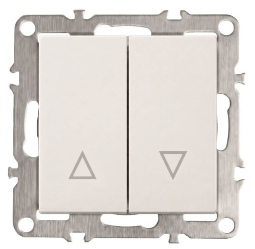 PRZYCISK ŻALUZJOWY OSTE JNH009-W BEIGE OSW-55035