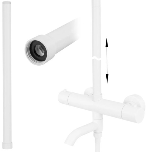PRZEDŁUŻKA 50cm DO ZESTAWU BIAŁA REA-K0889