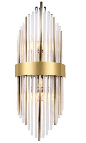 LAMPA APP1761-1W BRUSH GOLD OSW-04053