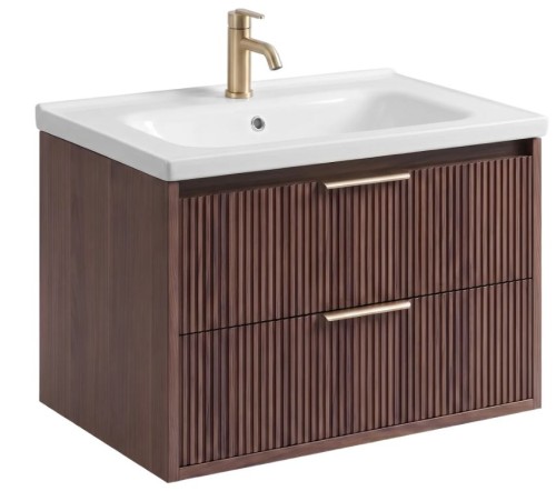 SZAFKA ŁAZIENKOWA SHERRY BROWN WALNUT 60CM REA-M4503