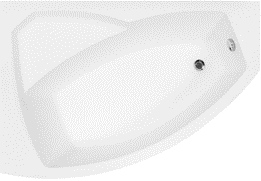 RIMA  wanna asymetryczna lewa prawa 160 x 100