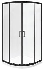 MODERN BLACK  kabina półokrągła przejrzyste szkło w sprzedaży od czerwca 2022 80 x 80 x 190