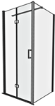 PANEL EXO-CH  uniwersalny panel boczny przejrzyste szkło   80 x 190