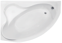 DELFINA  wanna asymetryczna lewa   prawa 166 x 107