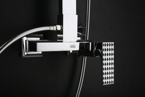 Zestaw  kabinowo-prysznicowy natynkowy z deszczownicą i prysznicem                                                                PAN-ZKPN.400C