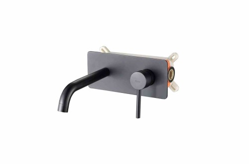 BATERIA UMYWALKOWA PODTYNKOWA VIVA CZARNA+ BOX REA-B0231