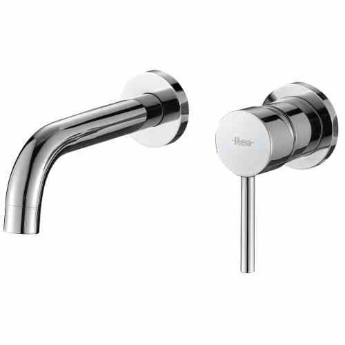 BATERIA UMYWALKOWA PODTYNKOWA LUNGO CHROM + BOX REA-B0521