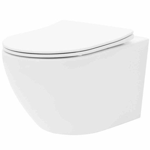 WC - CARLO MINI RIMLESS DUROPLAST FLAT ZM REA-C2760