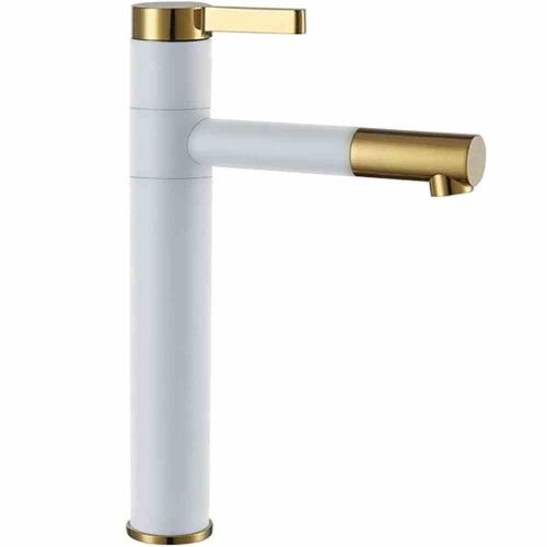 BATERIA UMYWALKOWA SMART BIAŁA ZŁOTA REA-B8400