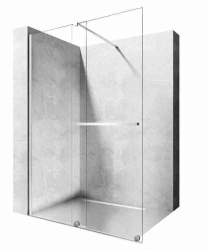 ŚCIANKA PRYSZNICOWA CORTIS CHROM 100 REA-K7210
