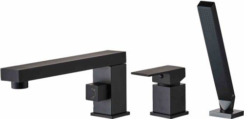 BATERIA WANNOWA 3-OTWOROWA GLEN CZARNA REA-B6630