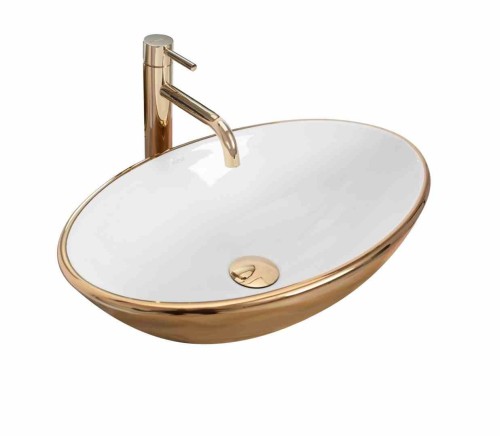 UMYWALKA PAMELA GOLD WHITE - NABLATOWA REA-U6345