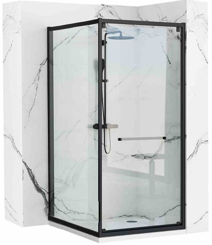 KABINA SPACE IN BLACK 80x100 REA-K8882