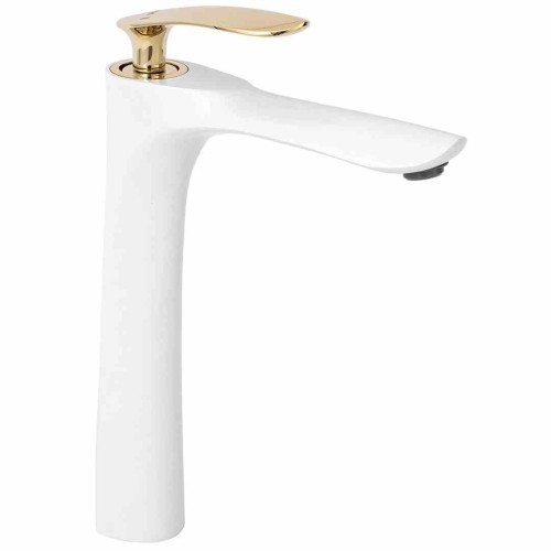 BATERIA UMYWA JS-B215-1G  ORBIT BIAŁA ZŁOTA WYSOKA REA-B2053