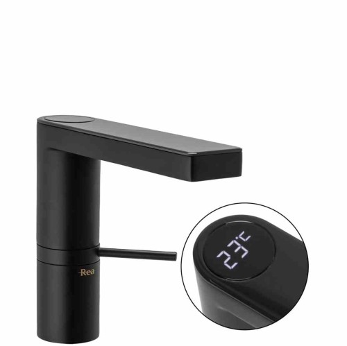 BATERIA UMYWALKOWA JS-D002B AMAR CZARNA NISKA REA-B2065