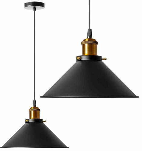 LAMPA PORTO BLACK APP016-1CP OSW-00204