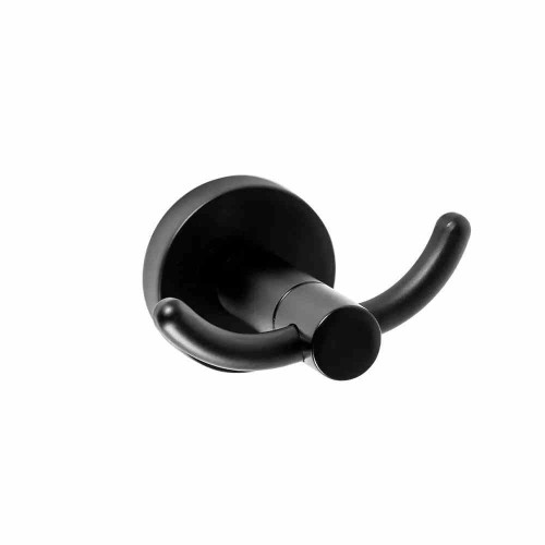 MIST 02 BLACK WIESZAK NA RĘCZNIK PODWÓJNY REA-80019