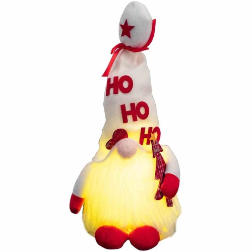 SKRZAT ŚWIĄTECZNY YX058 LED HO HO WHITE 36cm CHR-09507