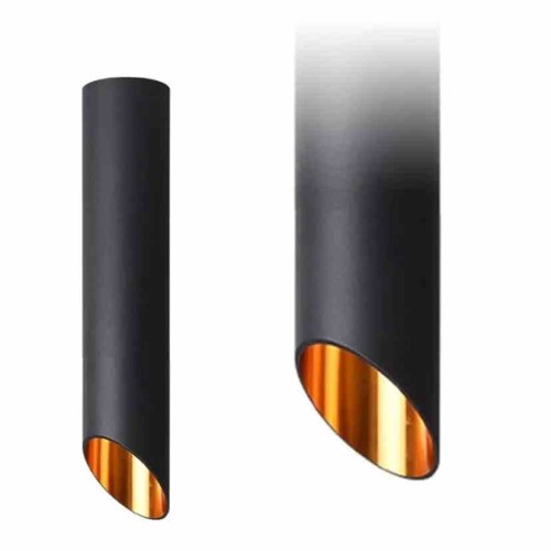 LAMPA APP572-1C BLACK GOLD 30cm OSW-03691