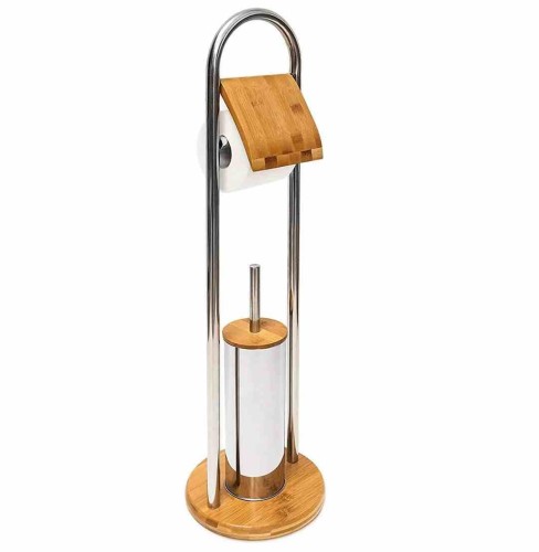 STOJAK WC CHROM BAMBUSOWY 390228 HOM-07500