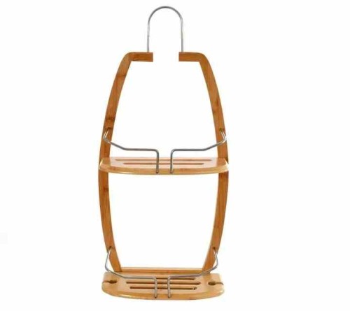 PÓŁKA ŁAZIENKOWA BAMBUSOWA 390229 HOM-07503