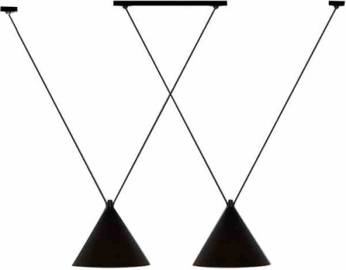 LAMPA APP548-2CP BLACK OSW-03189