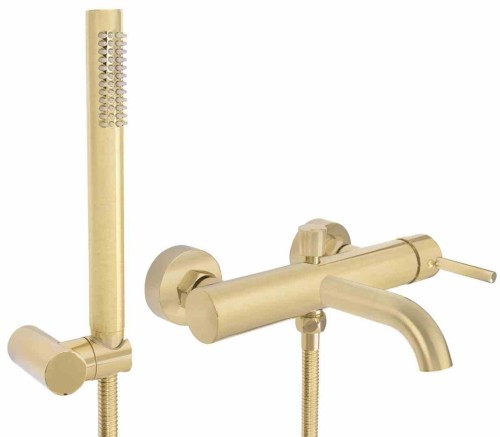 BATERIA WANNOWA LUNGO ZŁOTA SZCZOTKOWANA REA-B8010