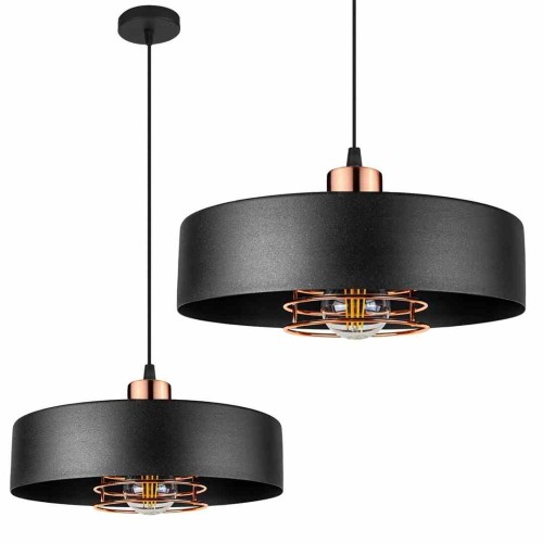 LAMPA APP1246-1CP BLACK ROSE GOLD OSW-14036