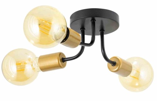 LAMPA APP1117-3C BLACK GOLD OSW-01400