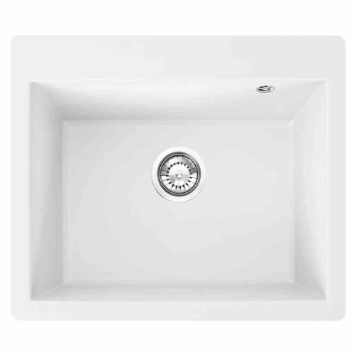 ZLEWOZMYWAK LIN BIAŁY+ SYFON ZLE-00130