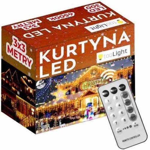 KURTYNA 304 LED GL2007 CHR-06004